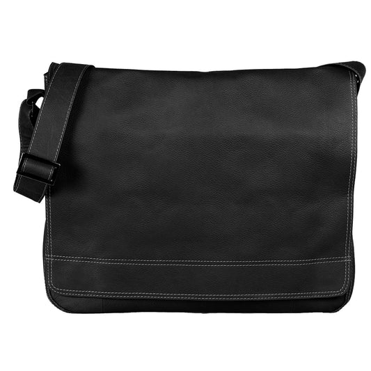 CONTRAST MESSENGER BAG / MS101 BK